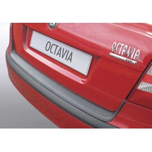  Накладка на задний бампер полиуретановая Skoda Octavia (2005-2008)